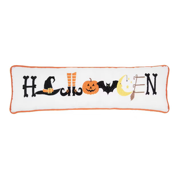 C&F Home Halloween Embroidered Throw Pillow | Target