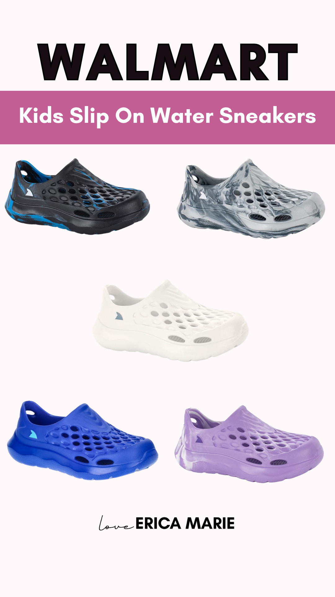 These Walmart kids slip-on water sneakers are perfect for summer. Easy to slip on, lightweight, and quick-drying for pool days, beach trips, and outdoor play.

#walmartkidswatershoes #kidssliponwatershoes #summershoeskids #poolshoeskids #beachshoeskids #quickdryshoes, #toddlerwatershoes #affordablekidsshoes #summeressentialskids 

 #LTKSaleAlert #LTKBaby #LTKKids