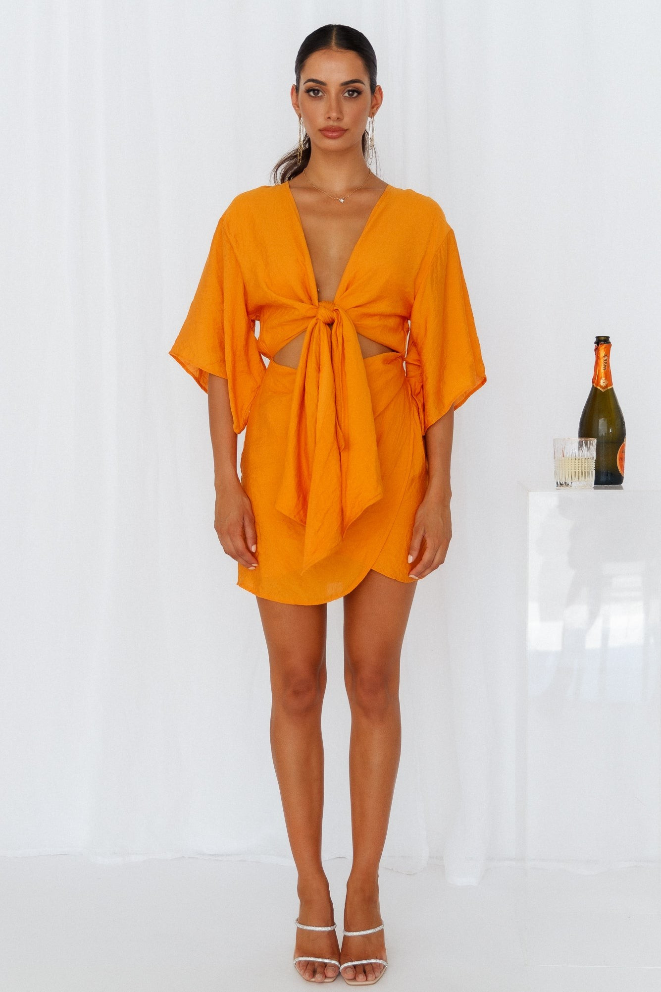 Saharan Heat Dress Orange | Hello Molly (AU)