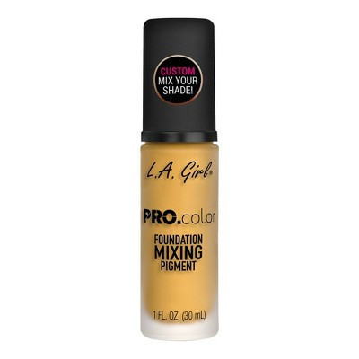 L.A. Girl Pro Color Foundation Mixing Pigment - GLM712 Yellow - 1 fl oz | Target