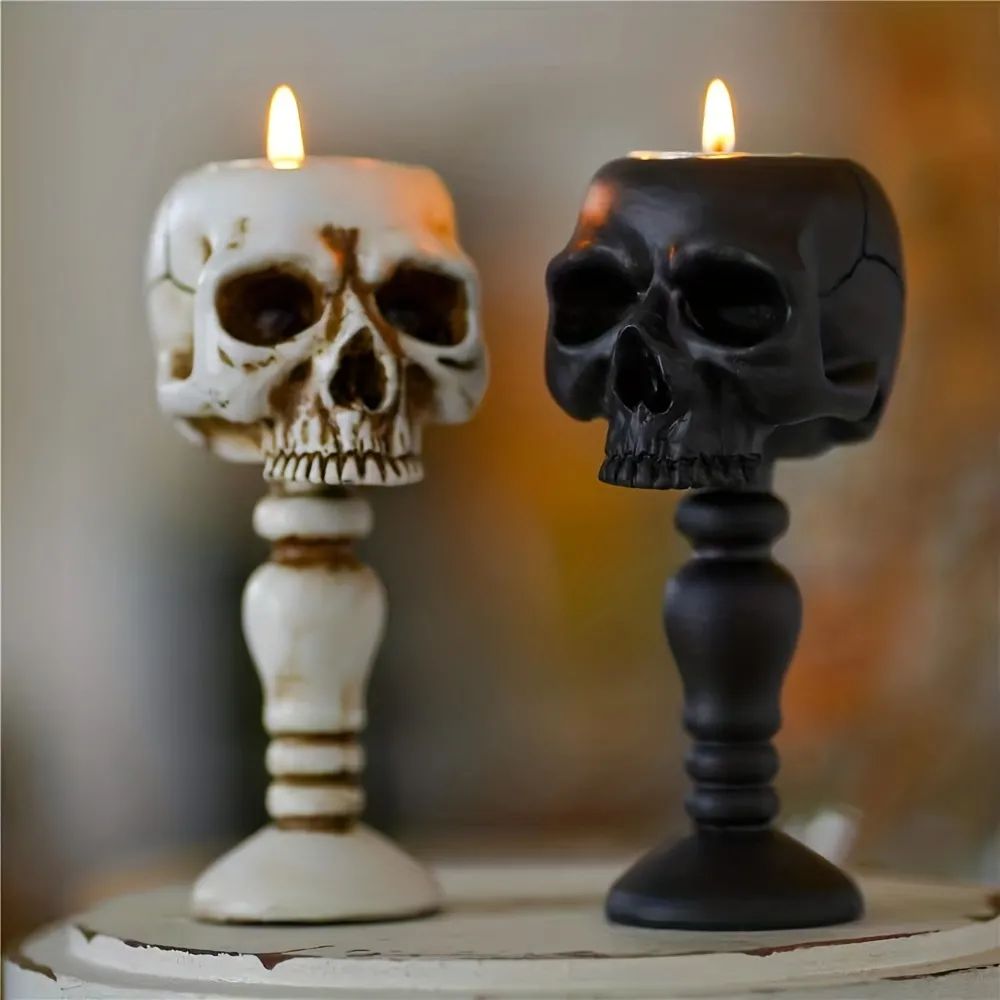 Skull Candlestick Holders,candelabra Halloween Decoration,skeleton Candelabra,for Halloween Home ... | Temu Affiliate Program