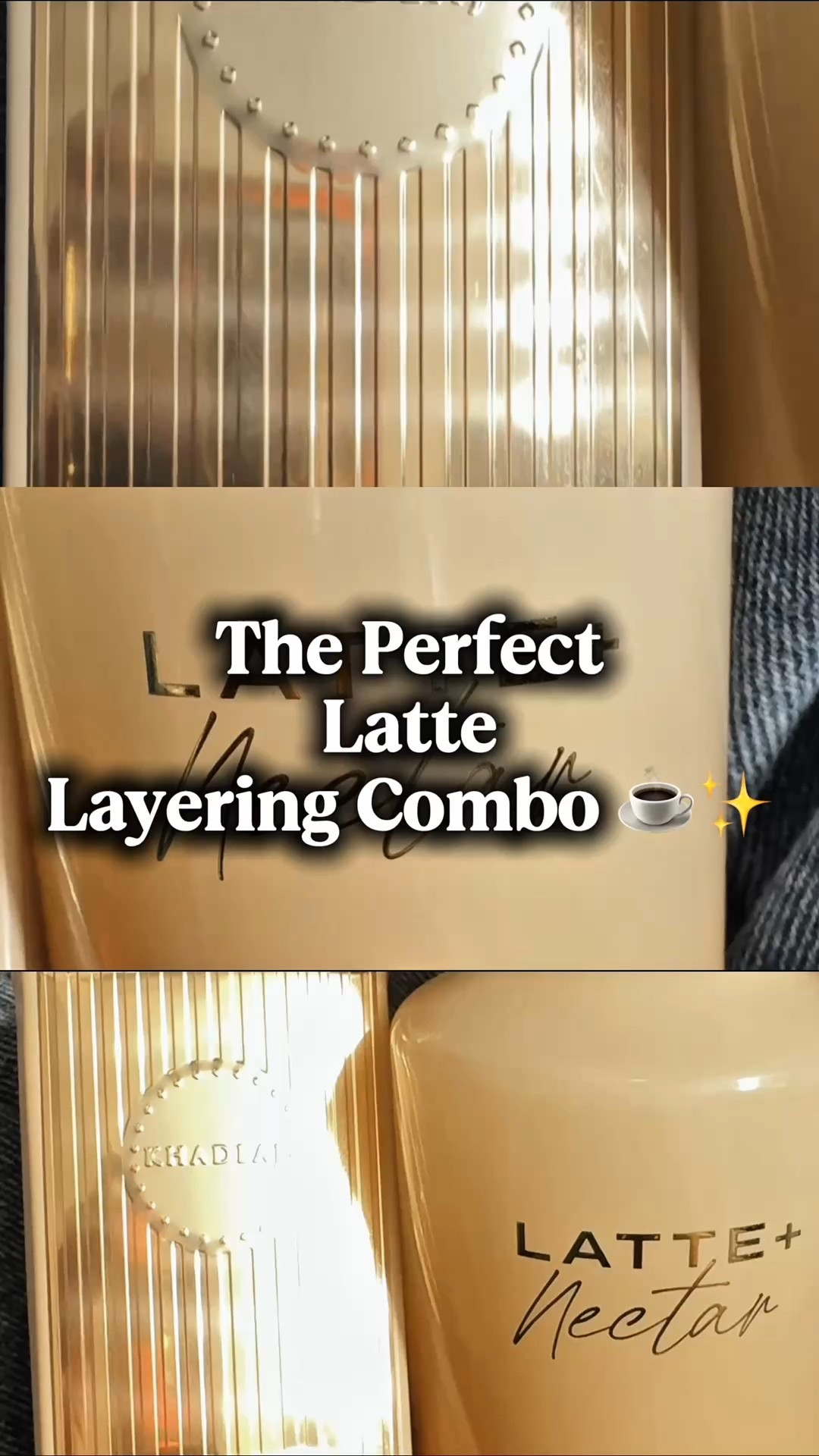 Khadlaj Caffé Latte x Michael Malul Latte + Nectar ☕🍯
Creamy coffee warmth meets soft, milky sweetness. One is rich and cozy, the other is smooth and lightly sweet—together they smell like a honey-drizzled latte. Warm, addictive, and SO good layered. ✨


#LTKootd #LTKBeauty