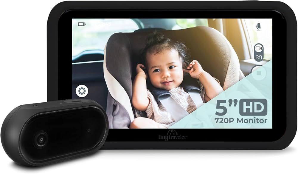 Tiny Traveler Baby Monitor - Tiny Basic Kit (TT002BA) Black - Wireless Baby Car Monitor Camera wi... | Amazon (US)