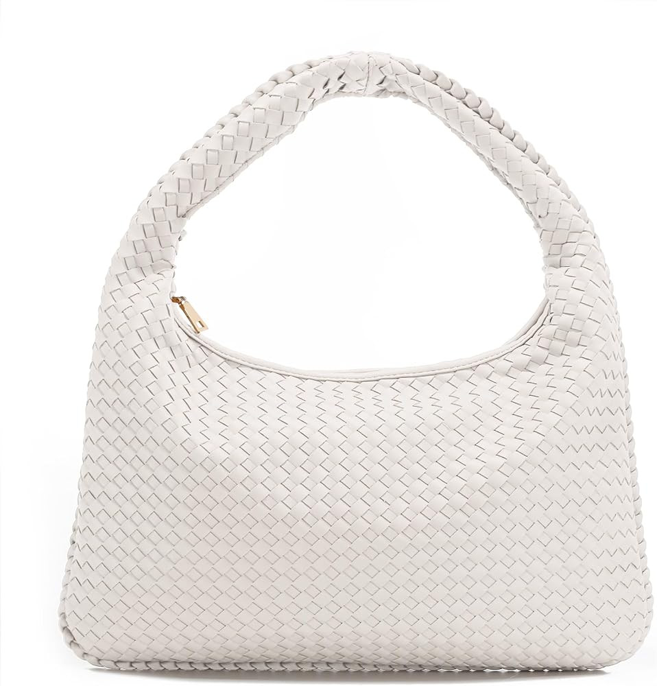 LA TERRE Woven Bag for Women Large Tote Hobo Bag Top Handle Shoulder Handbags | Amazon (US)