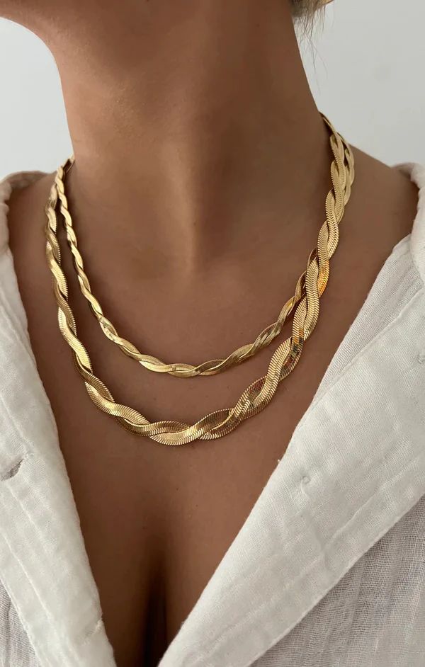 ALV Jewels Thick Twisted Snake Chain Necklace | Show Me Your Mumu