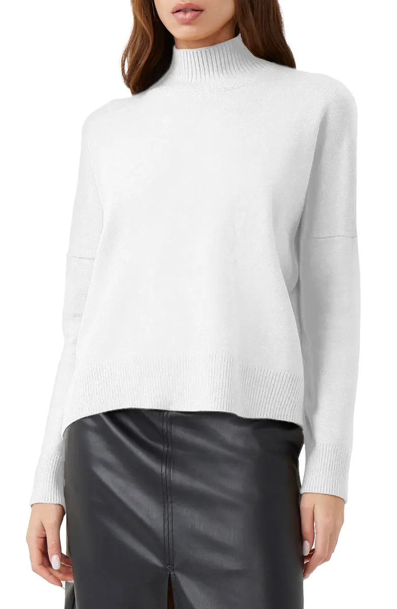 French Connection Jeanie Babysoft Mock Neck Sweater | Nordstrom | Nordstrom