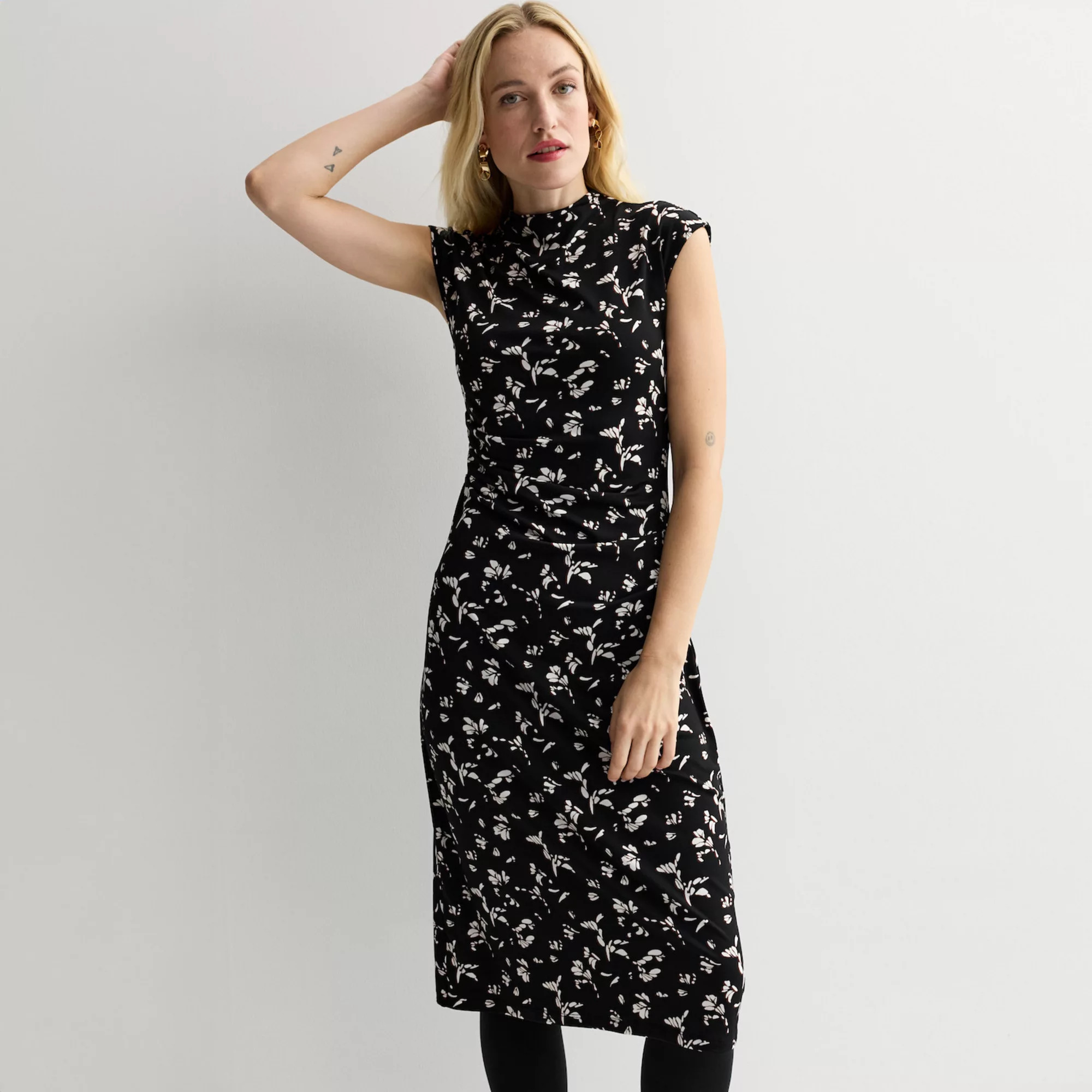 Women's Nine West Mock Neck Knit Dress | Kohl's