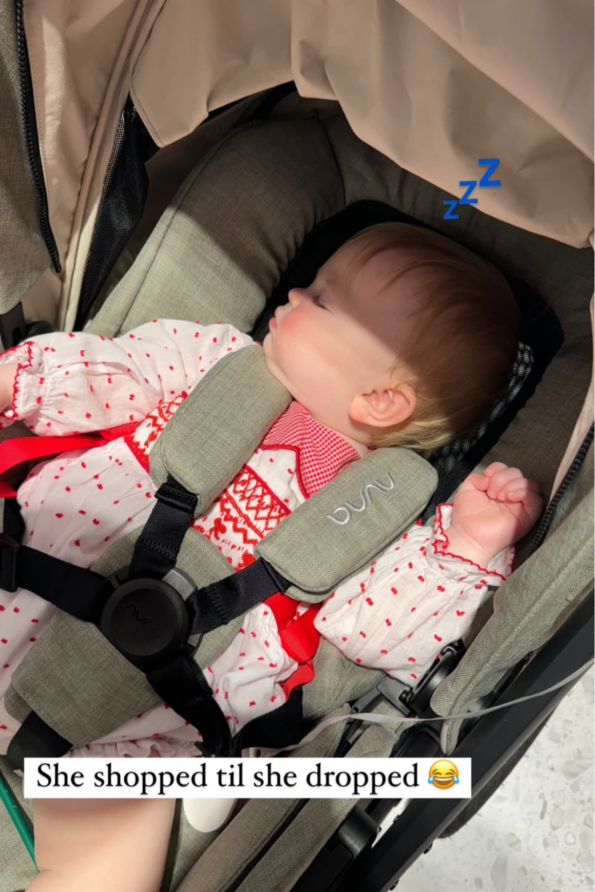 She shopped till she dropped 😂

#LTKKids #LTKBaby #LTKSeasonal