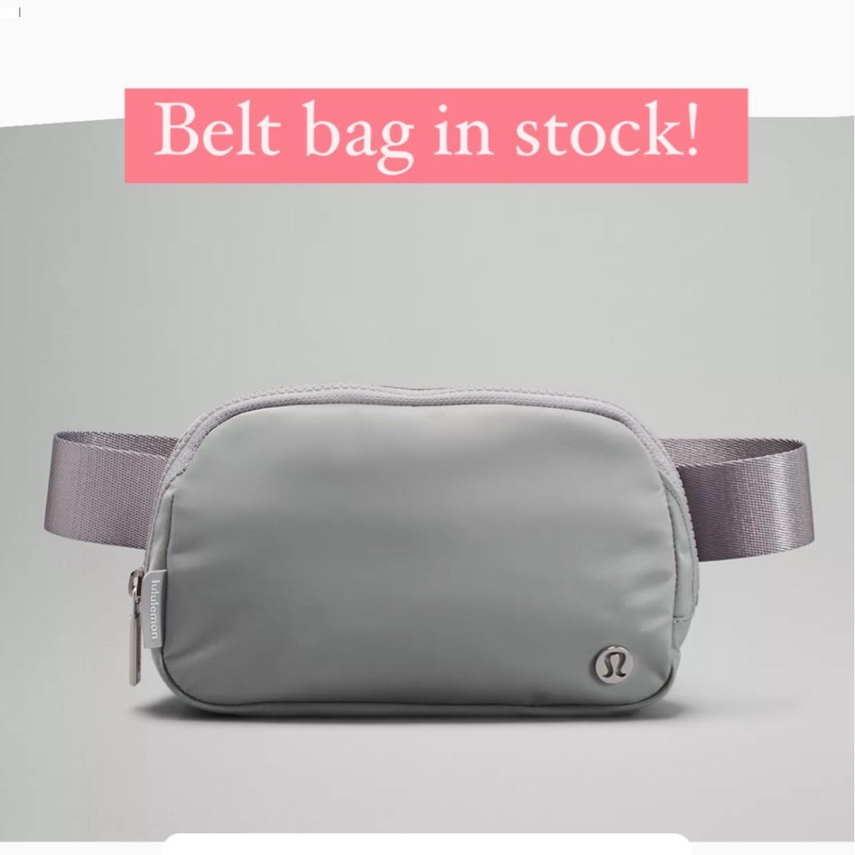Lululemon belt bag in stock! #lululemon 

#LTKfit #LTKitbag #LTKunder50