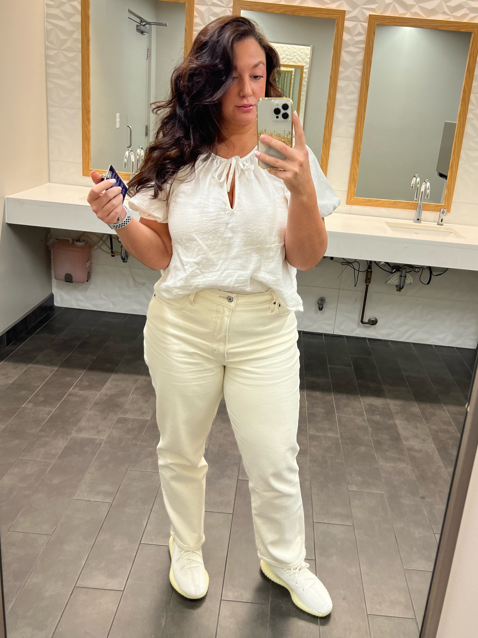 Abercrombie & Fitch work fit! 
Top M
Jeans 32W

#LTKcurves #LTKworkwear #LTKstyletip