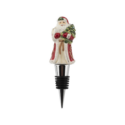 Spode Christmas Tree Santa Figural Bottle Stopper - Beverage & Wine Stopper | eBay US