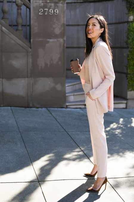 Found the best affordable dupe to this classic neutral womens suit!

#workoutfit
#officeoutfit
#summersuit
#pinksuit
#summeroutfit

#LTKSeasonal #LTKStyleTip #LTKWorkwear