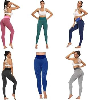 TikTok Butt Leggings,TIK Tok Leggings for Women Booty Lift,High Waist Yoga Pant | Amazon (US)