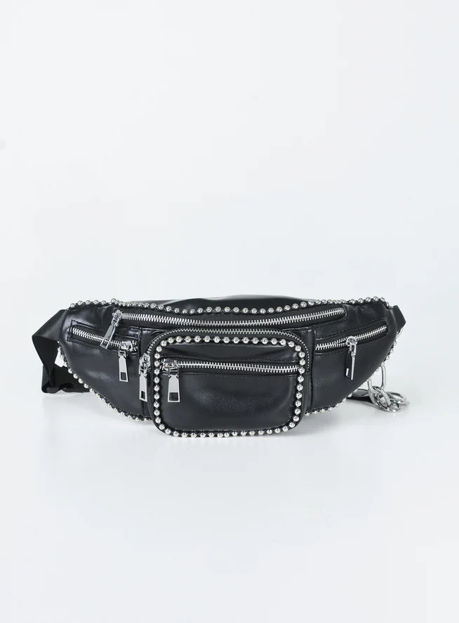 Hawker Crossbody Belt Bag Black | Princess Polly US