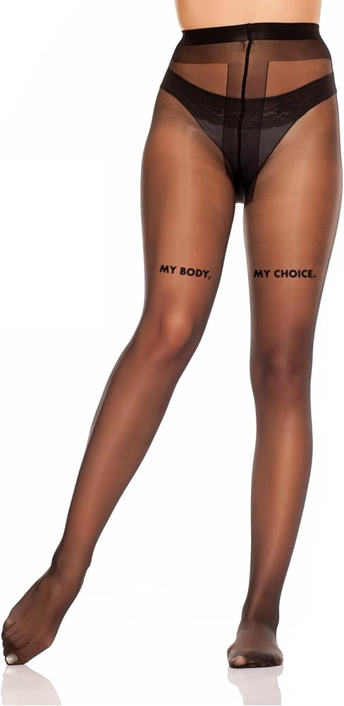 Bite Me Tights – Bold Fashion Printed Hosiery – Flirty Date Night & Clubbing Tights | Amazon (US)