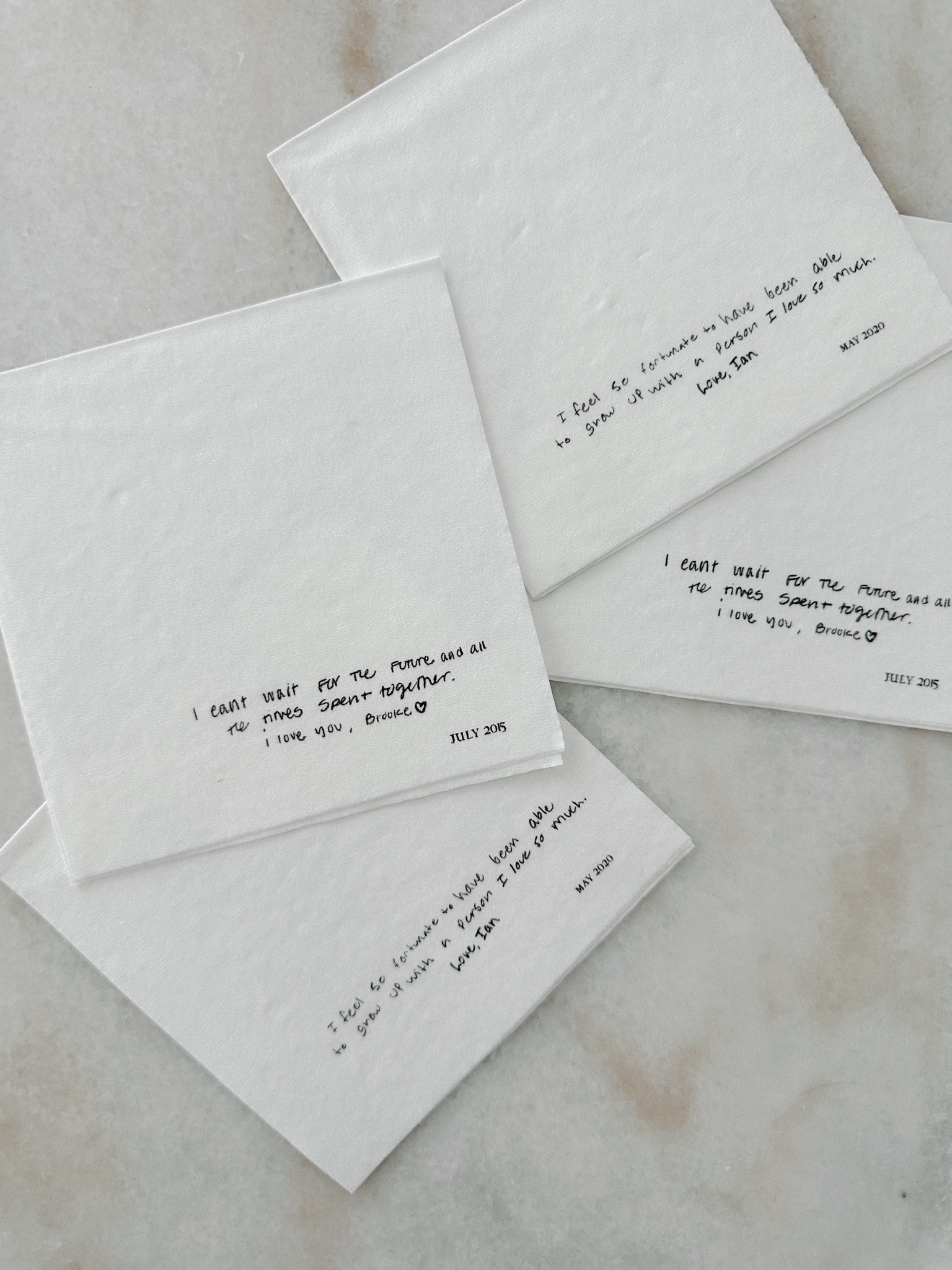 Our cocktail napkins for the wedding! 🥹🥹

#LTKwedding