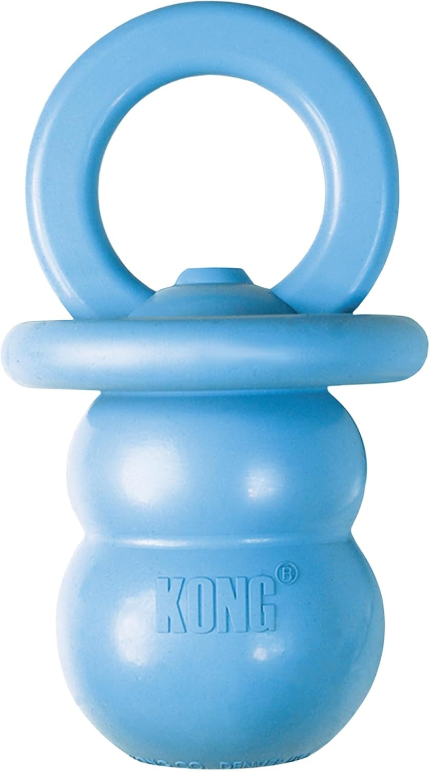 KONG Puppy Binkie - Pacifier Dog Toy for Puppies - Stuffable Treat Chew Toy for Treats - Durable ... | Amazon (US)