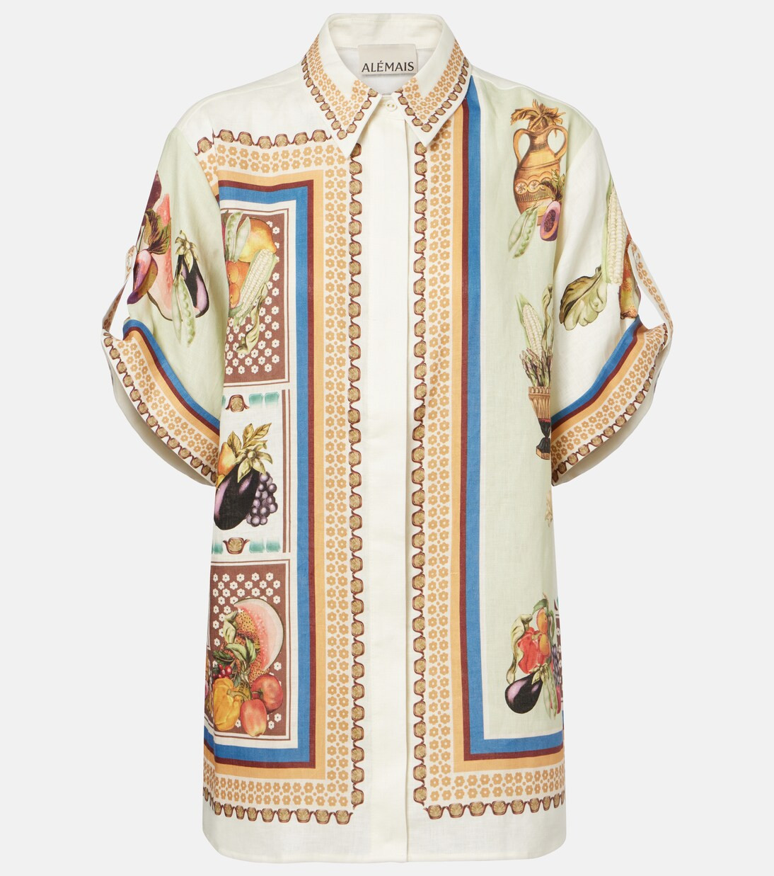 Bedrucktes Hemd Mercado aus Leinen | Mytheresa (DACH)