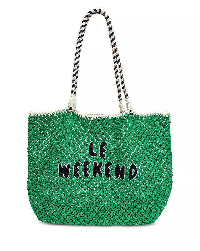 L'Ete Tan Crochet Tote | Bloomingdale's (US)