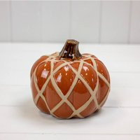 KDMD Orange Elegant Cosy Ceramic Pumpkin | Debenhams UK