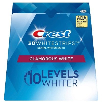 Crest 3D Whitestrips Glamorous White Teeth Whitening Kit - 14 Treatments | Target