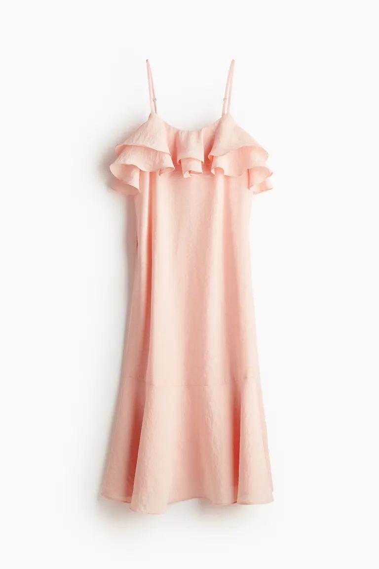 Flounce-top strappy dress | H&M (UK, MY, IN, SG, PH, TW, HK)