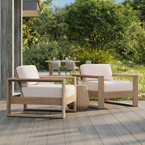 Portside Outdoor Lounge Chair | West Elm (US)