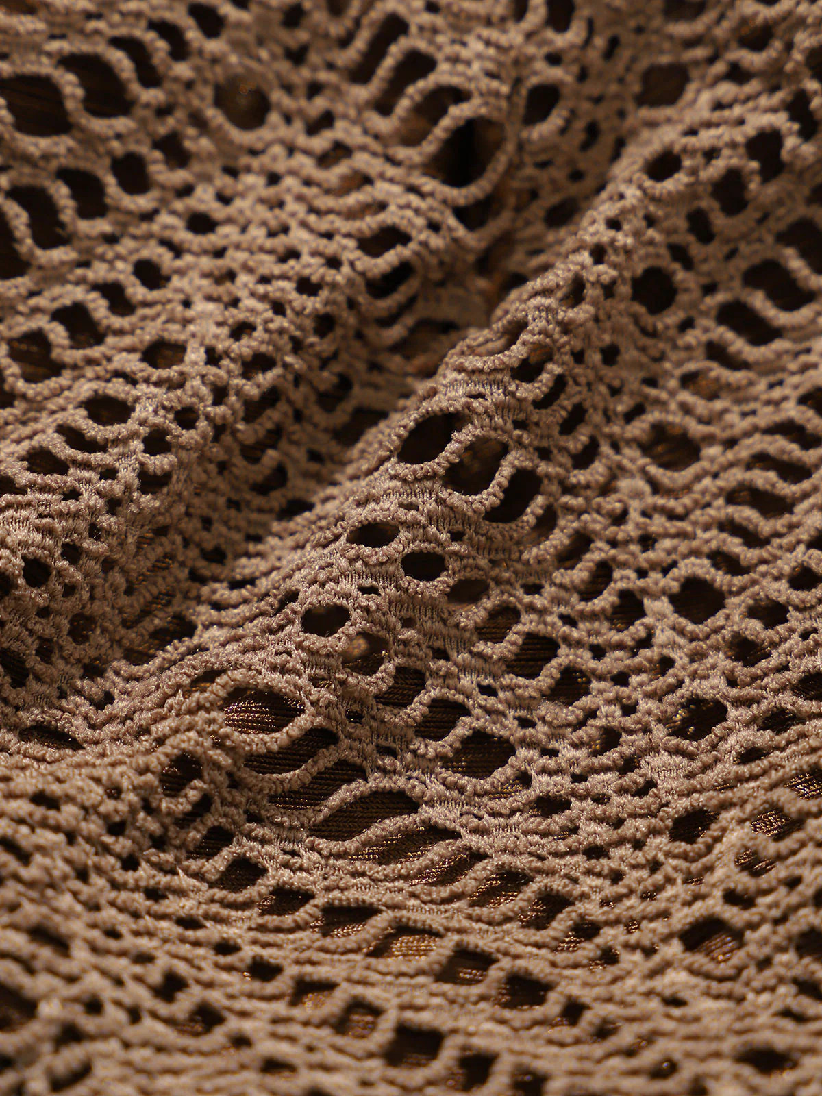 Brown Crochet Halter Triangle Bikini Top & Reviews - Brown - Sustainable Bikinis | BERLOOK | BERLOOK