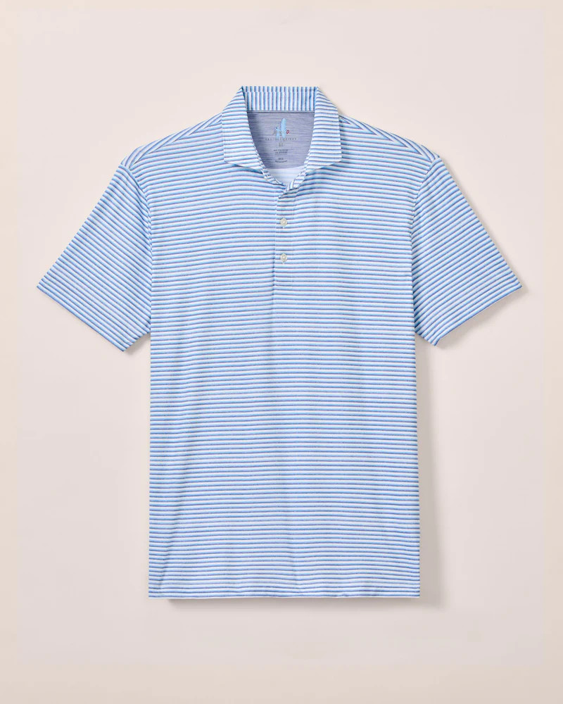 Featherweight Performance Polo - Warwick Stripe | johnnie O
