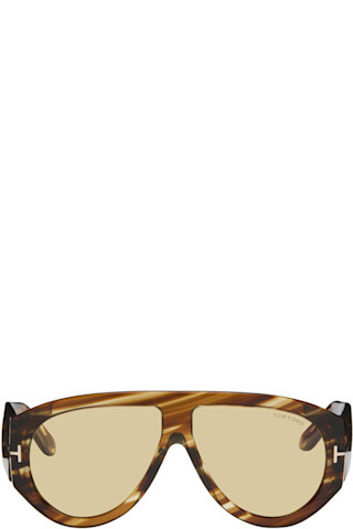 Brown Bronson Sunglasses | SSENSE