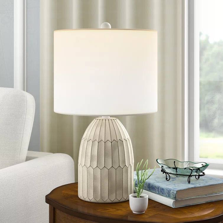 Haslett Resin Table Lamp | Wayfair North America