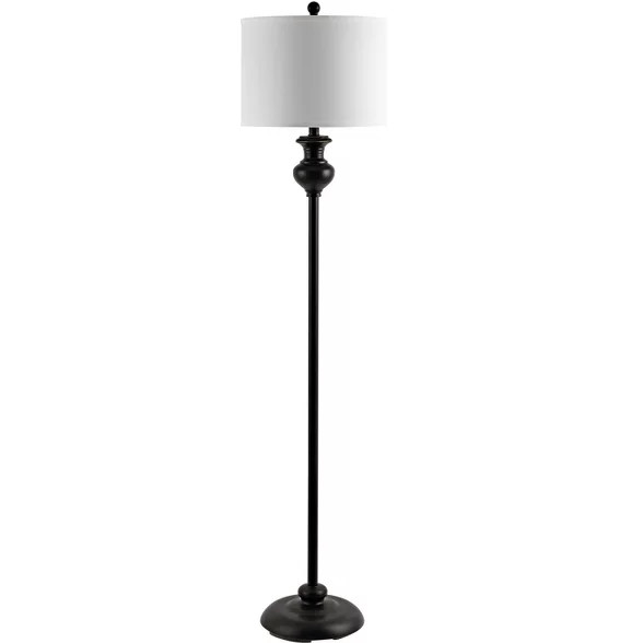 Erlan Floor Lamp - Antique Black - Safavieh | Target