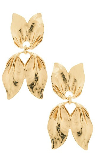 Lovers and Friends Aya Earrings in Metallic Gold. | Revolve Clothing (Global)