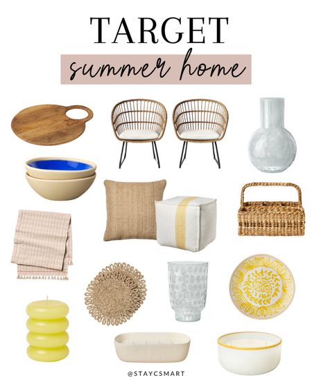 Summer home finds from target, summer entertaining essentials, target home finds 

#LTKHome #LTKSeasonal