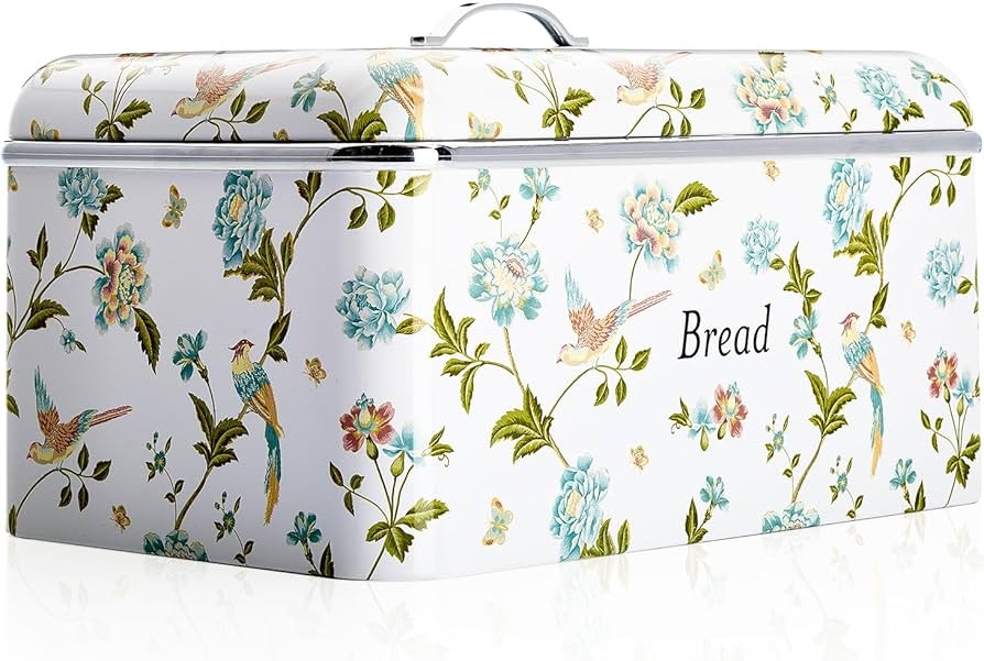 Laura Ashley VQ Bread Bin - Elveden White | Amazon (US)
