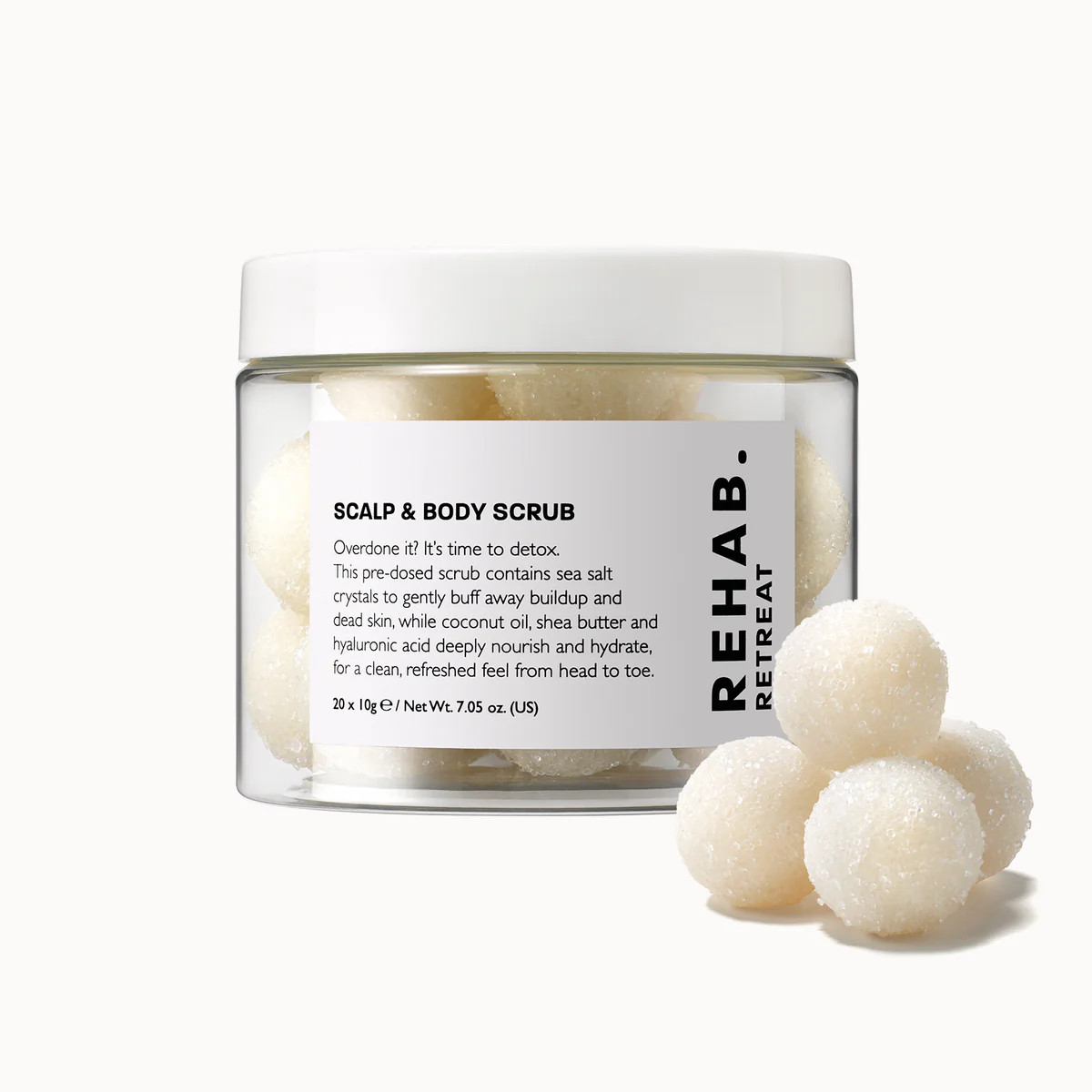 REHAB. Retreat Scalp & Body Scrub | REHAB Your Hair