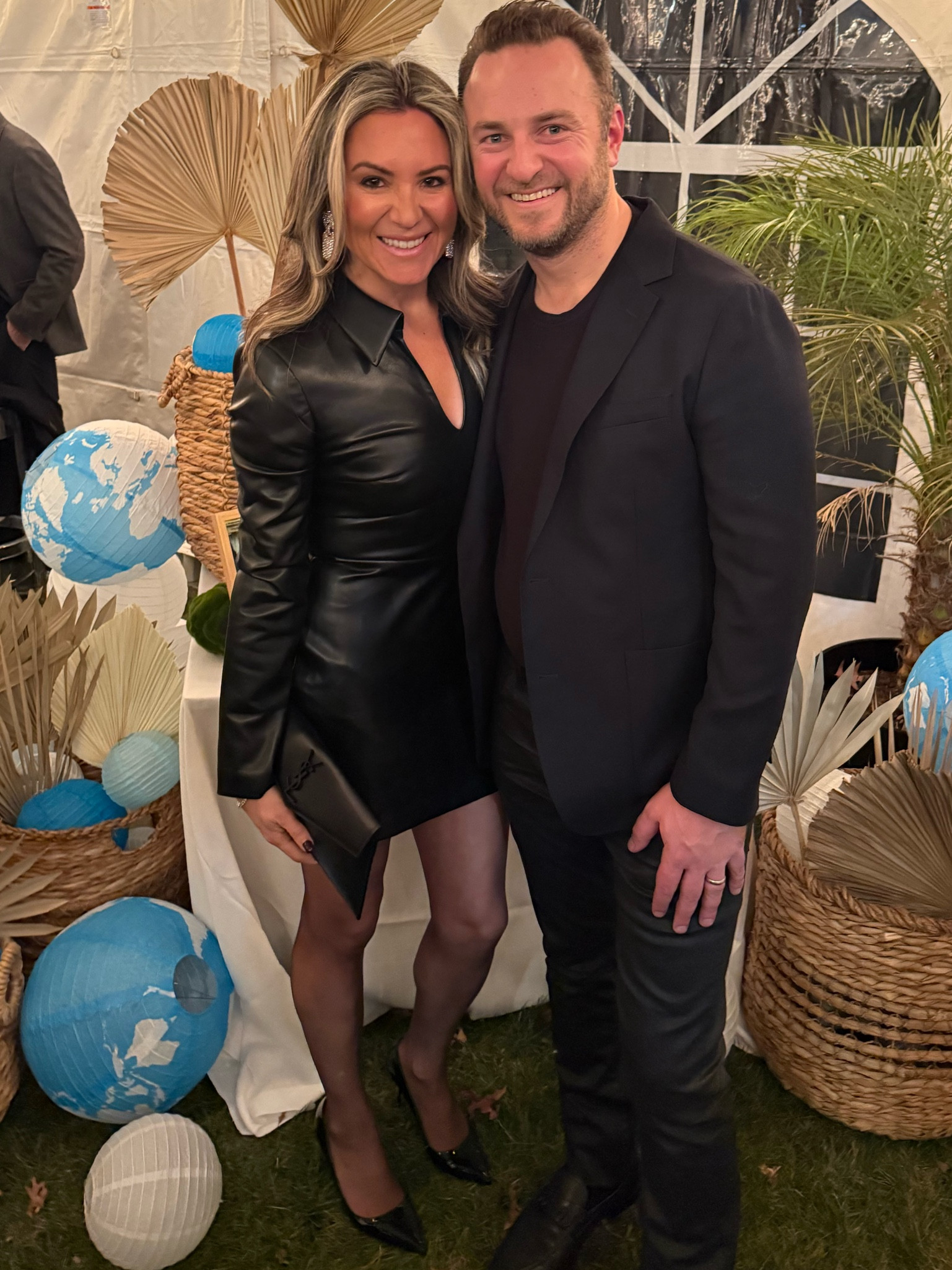 Best winter dress EVER. Leather, short and fabulously flattering! 

#LTKHoliday #LTKParties #LTKWedding