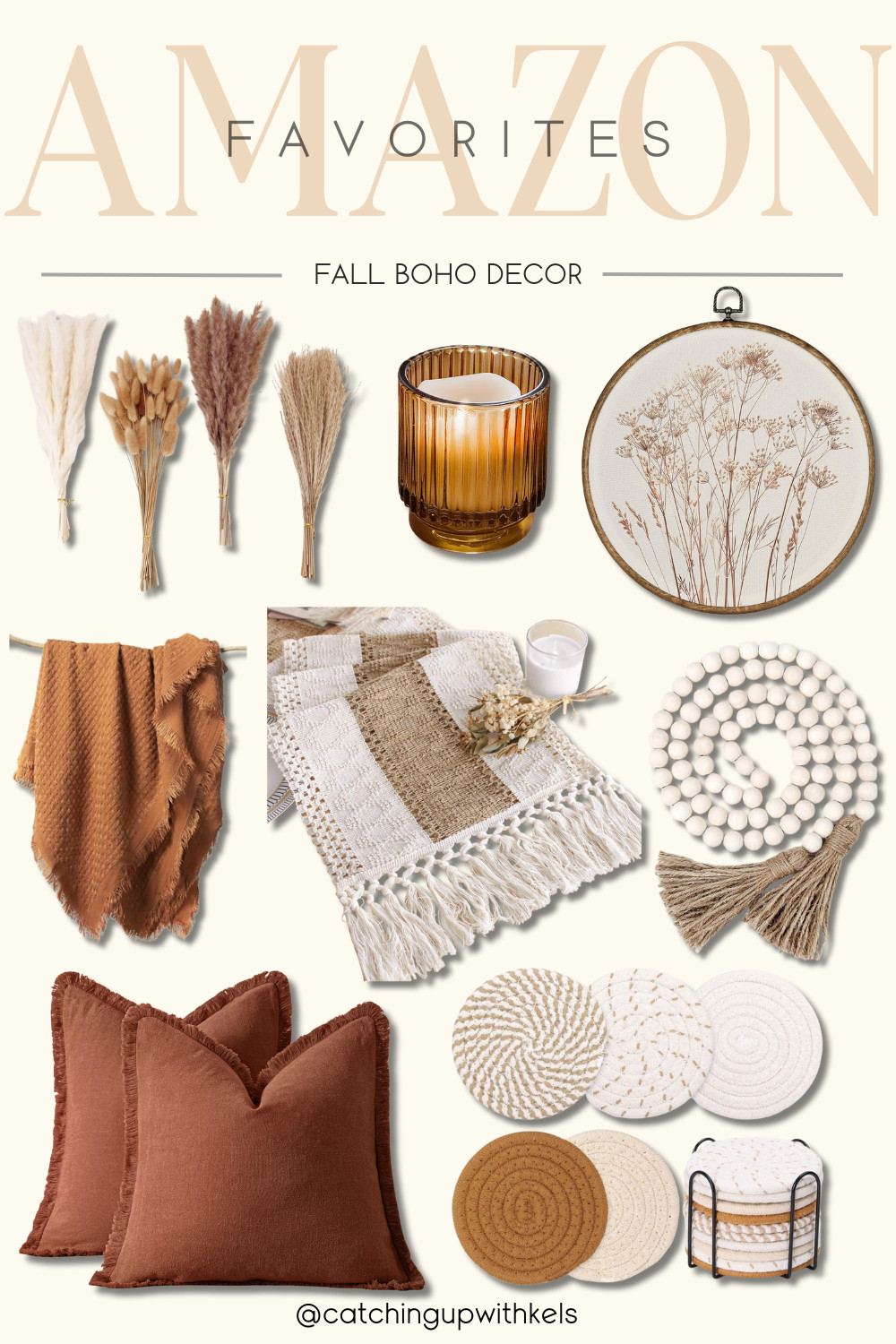 Cozy textures, warm tones + all the boho vibes 🍂✨ bringing fall into the home has never looked so dreamy! #LTKHome #FallBohoDecor 

 
