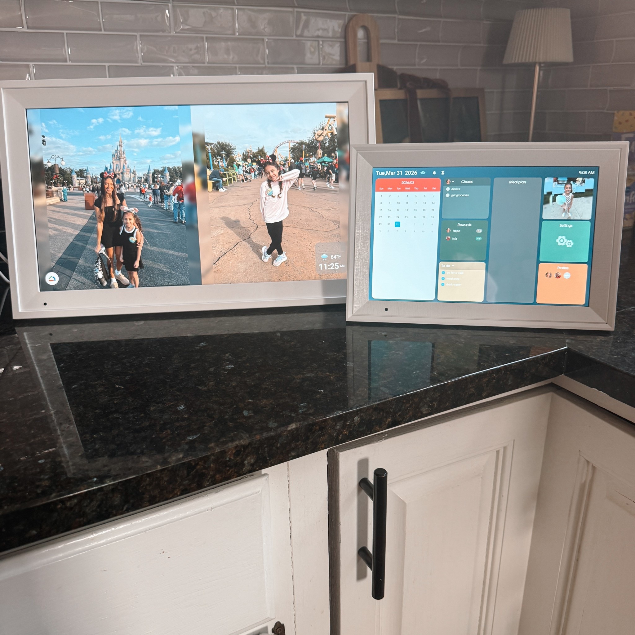 Digital calendar that comes in two sizes! Half the price of other digital calendars and the quality is amazing!! Must have for busy parents!
#digitalcalendar #amazonfind #amazon 

#LTKdayinmylife #LTKmomlife #LTKmorningroutine
