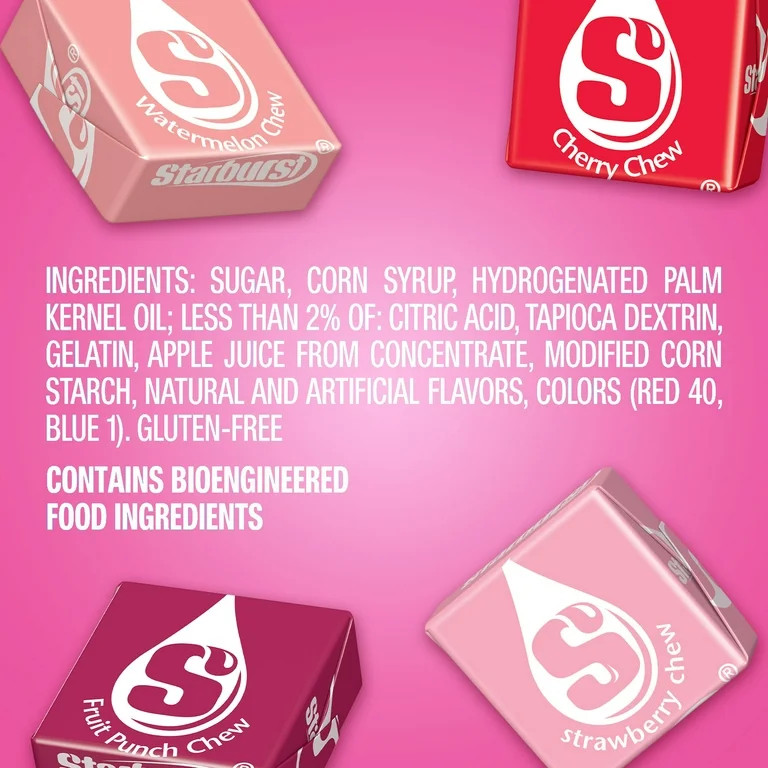 Starburst Favereds Fruit Chews Chewy Candy, Sharing Size - 15.6 oz Bag | Walmart (US)