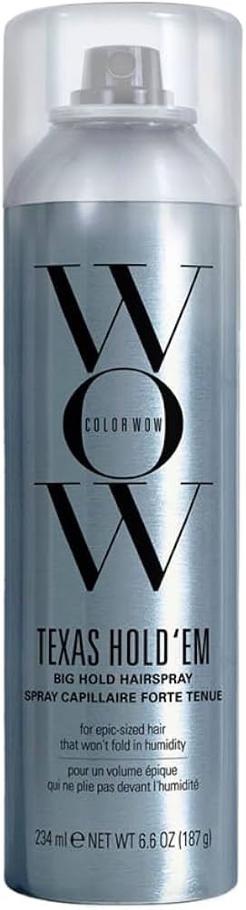 Color Wow Texas Hold 'Em Strong Hold Hairspray with Heat Protection, 234ml | Amazon (UK)