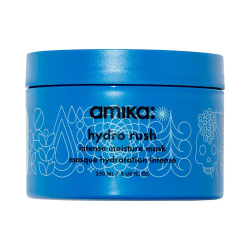 amika Hydro Rush Intense Moisture Hair Mask with Hyaluronic Acid | Sephora (US)