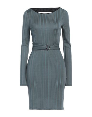 Patrizia Pepe Woman Mini dress Sage green Size 0 Viscose, Polyamide, Elastane | YOOX (US)