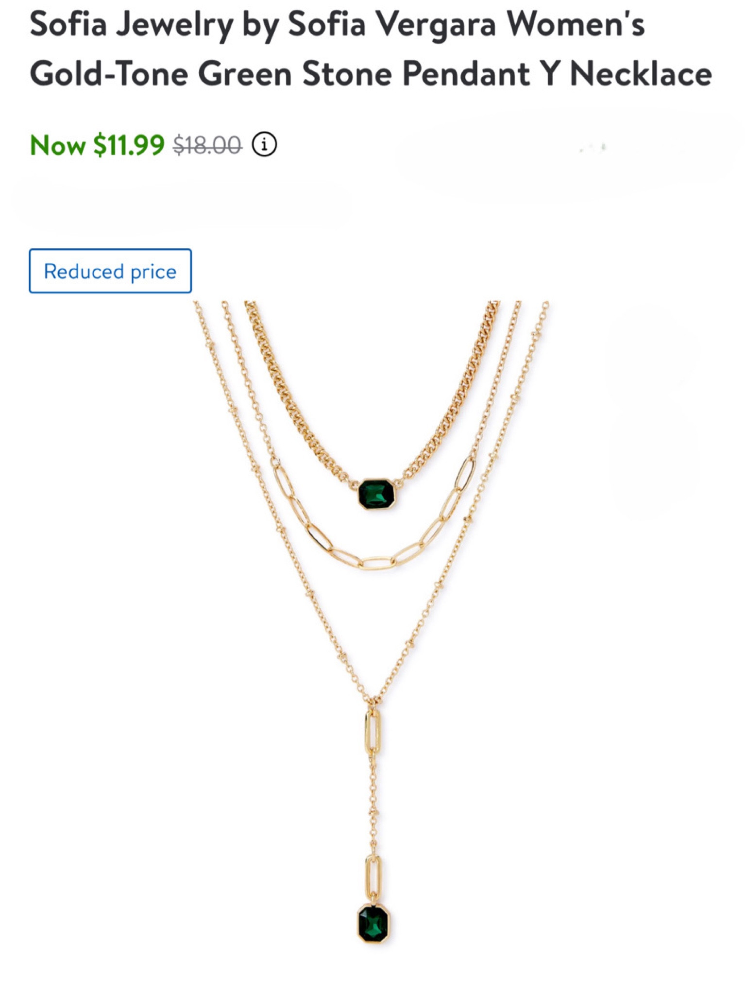 Walmart Deals: Pendant Necklace