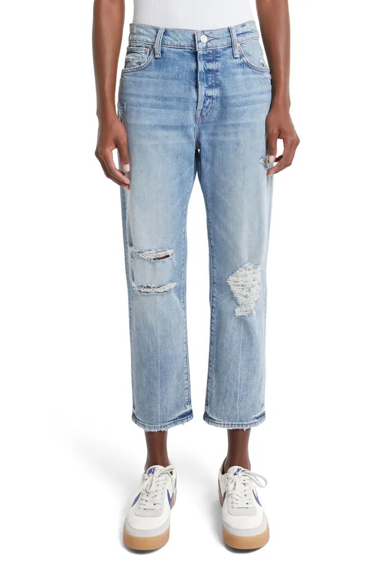 The Scrapper High Rise Ankle Crop Jeans | Nordstrom