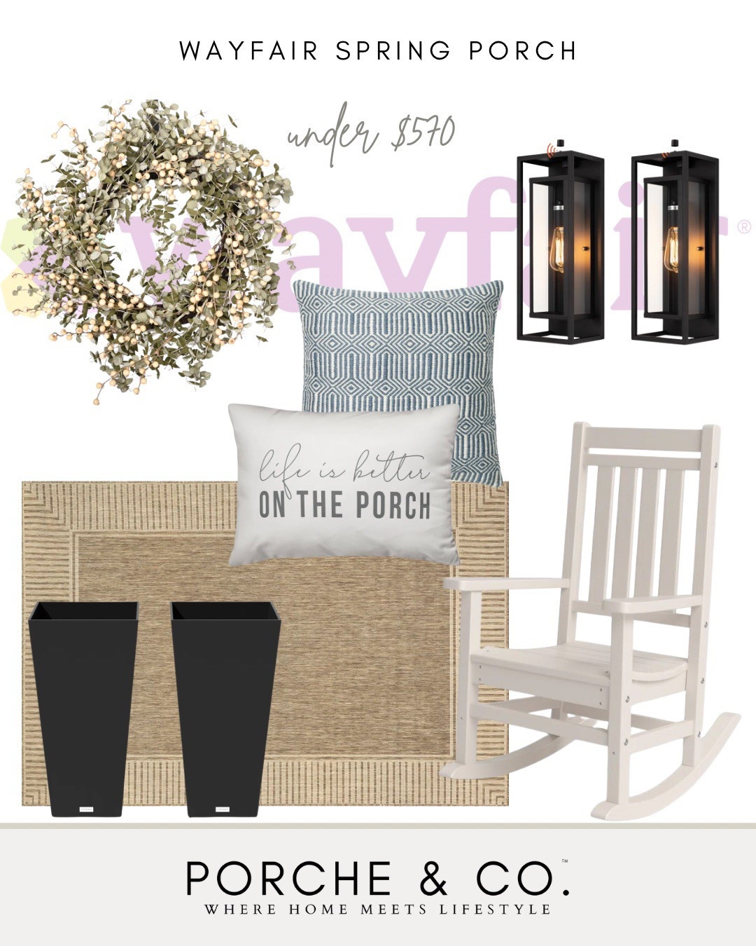 Wayfair, Wayfair porch decor, porch styling, spring porch decor, summer porch 
#visionboard #porcheandco #moodboard


#LTKSeasonal #LTKHome #LTKStyleTip