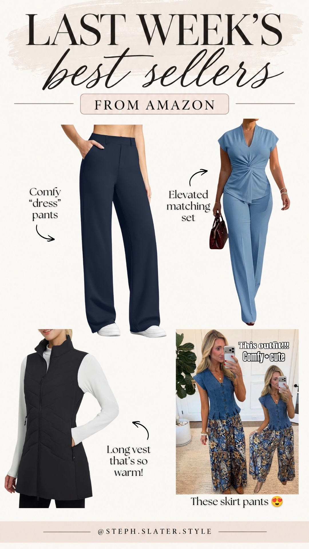 Amazon weekly roundup of best sellers!

#LTKootd #LTKSaleAlert #LTKSeasonal