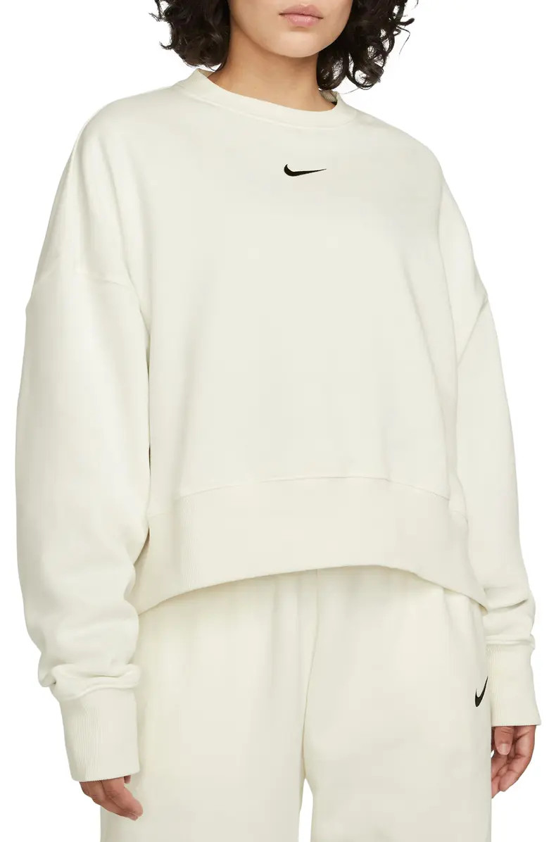 Nike Phoenix Fleece Crewneck Sweatshirt | Nordstrom | Nordstrom