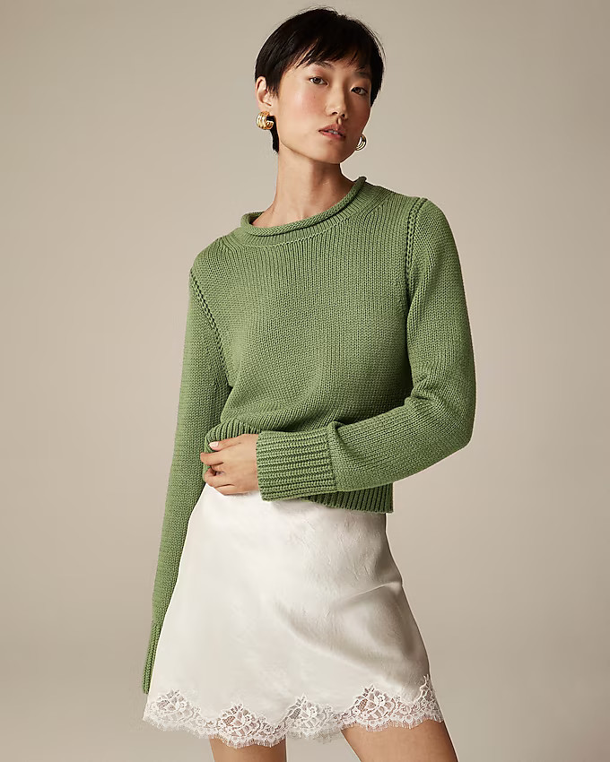 Heritage cotton Rollneck™ sweater | J. Crew US
