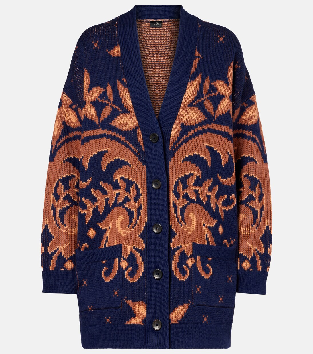 Jacquard wool cardigan | Mytheresa (US/CA)